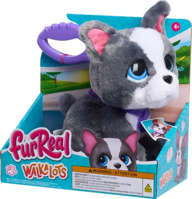 Produktbild von Interaktiver Plüsch Bouledogue Français, 23 cm, FURREAL FRIENDS, Ab 4 Jahren