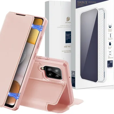 Produktbild von DUX DUCIS Skin X Holster Case Cover mit Flip für Samsung Galaxy A42 5G Rosa