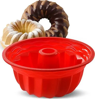 Zdjęcie produktu dla Klasyczna silikonowa forma do ciasta bundt - Cakesicq