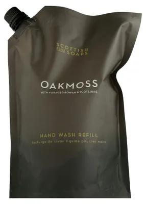 Productafbeelding van Scottish Fine Soaps Vloeibare Zeep Navulverpakking Eikenmos, 1,2 liter