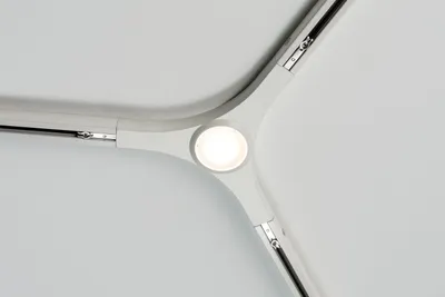 Image de URail System LED Y-Verbinder 1x5,8W Weiß 230V Metall dimmbar