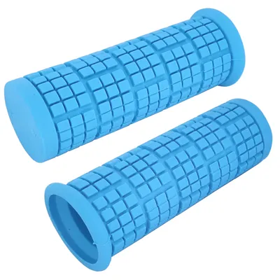Produktbild von lenkergriffe fahrrad blau grip shift 22 mm 85 mm griffe gummi grip griffgummis paar