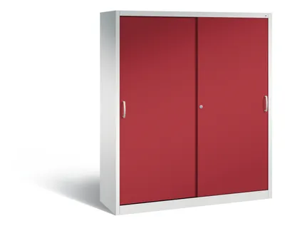 Produktbild von C+P Schiebetürenschrank  Acurado, H1950xB1600xT500mm, 7035/3003