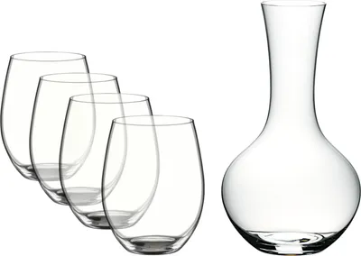 Produktbild von RIEDEL 5414/30 THE O WINE TUMBLER Cabernet/Merlot u. Syrah Dekanter VORTEILSSET
