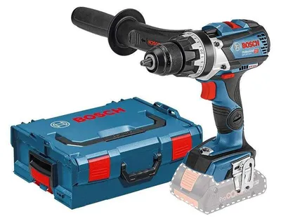 Image de Perceuse-visseuse BOSCH 06019G0109 GSR 18V-110 C Professional (vendu sans batterie) + L-Boxx