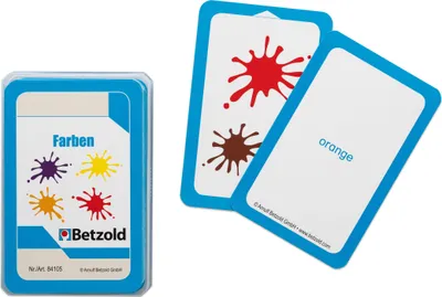 Produktbild von Betzold Farben - Karten für den Magischen Zylinder, Kartenset für Selbstständiges Lernen