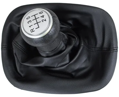 Image de VW Passat B5 96-00 ARGENT Pommeau de levier de vitesses + soufflet avec cadre 6 VITESSES