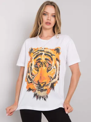Immagine prodotto di H&B T-shirt donna a maniche corte Nji bianco S