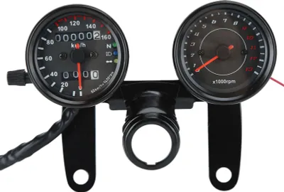 Obrázek produktu pro Univerzální motocyklový tachometr Retro Modifikované příslušenství pro přístroje