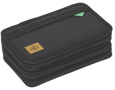 Produktbild von Lässig Unique 1205010000, Weiches Federmäppchen, Polyester, Schwarz, Einfarbig, 5 Jahr(e), Reißverschluss