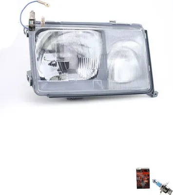 Immagine prodotto di Fari + lampadine Osram Night Breaker Laser compatibili con Mercedes W124, lato destro, codici: 1248205061, 1248200261, A1248200261, A1248205061. Johns