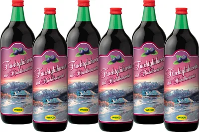 Produktbild von WEICO Fruchtglühwein mit Heidelbeerwein (6 x 1 l)