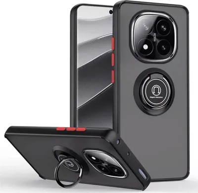 Produktbild von Hülle für Xiaomi Redmi Note 14 5G Ringhalterung Silikon Case Tasche Magnet Cover