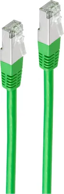 Immagine prodotto di Cavo patch cat. 5e SF/UTP verde 7,5 m