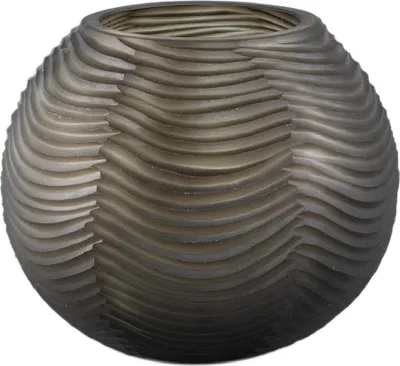 Produktbild von PTMD - Vase Elichi - Braun - 20x20x17,5cm