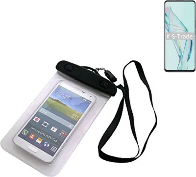 Produktbild von K-S-Trade Schutz Hülle Handy Hülle Kompatibel mit ZTE Axon 30 5G Beach Bag wasserdicht 16cm x 10cm Schutzhülle Staub Sand Flachwasser Beachbag Case