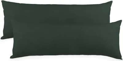 Produktbild von Doppelpack BeBasic Bezug 40x120 anthrazit Mikrofaser Jersey Reißverschluss