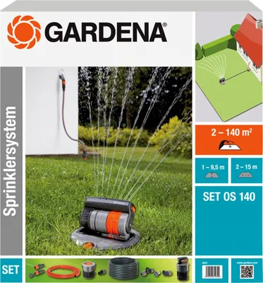 Produktbild von Versenk-Viereckregner SetOS 140, Sprinklersystem