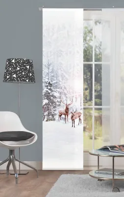Produktbild von Home Wohnideen Schiebevorhang Imposa 245 X 60 cm Natur