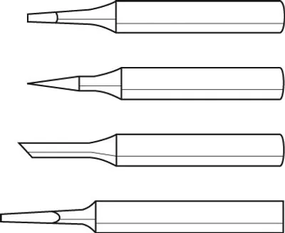 Produktbild von Lötspitze Serie 172 bleistiftspitz B.1,1mm 0172 BD/SB ERSA
