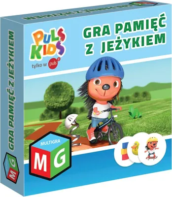 Zdjęcie produktu dla MULTIGRA Gra Pamięć z Jeżykiem dla Dzieci 05082