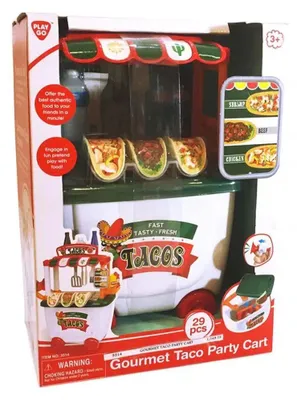 Image de Playgo Gourmet Chariot de fête Taco 29 pièces