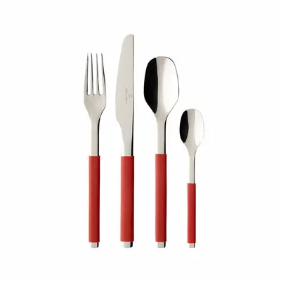 Produktbild von Villeroy & Boch Besteck S+ Cranberry Tafelbesteck Set 24-tlg.