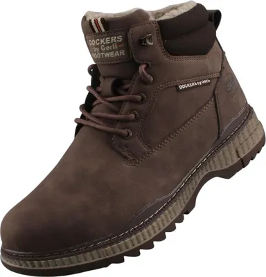 Image de Dockers by Gerli Herren Stiefel gefüttert Braun
