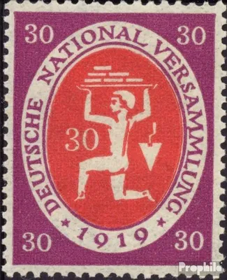 Produktbild von Briefmarken Deutsches Reich 1919 Mi 110 gestempelt Nationalversammlung