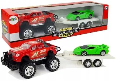Produktbild von Fahrzeugset mit Reibungsantrieb (Spielzeug, Fahrzeuge)