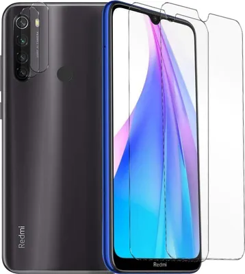 Produktbild von Panzerglas für Xiaomi Redmi Note 8T Schutzfolie 2x Kamera Schutzglas Folie 2x Panzerfolie