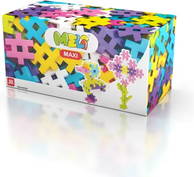 Zdjęcie produktu dla Klocki Meli Maxi (50 elementów)