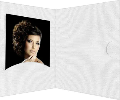 Immagine prodotto di 1x100 cartelle fototessera Daiber Opti-Line fino a 7x10cm bianco