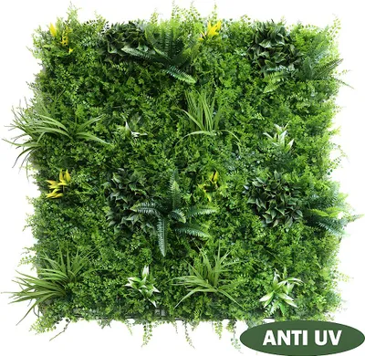 Produktbild von Wandpaneel aus Kunstpflanzen - 1 Pack: 1 m² - NEWRY