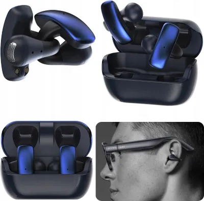 Obrázek produktu pro Bezdrátová sluchátka do uší s nabíjecím pouzdrem Blue IMIKI SP1