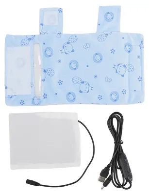 Produktbild von Babyflaschenwärmer mit 3 Heizstufen, Isolierung und Timer, tragbarer USB-Anschluss für unterwegs im Auto