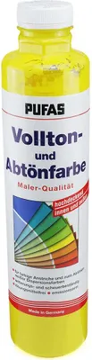 Produktbild von PUFAS Vollton- und Abtönfarbe750 ml 501 gelb