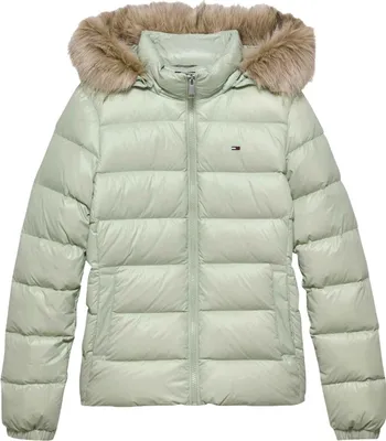 Produktbild von TOMMY JEANS BASIC HOODED DOWN JA Grün