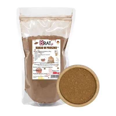 Immagine prodotto di Cacao in polvere 500g Brat.pl