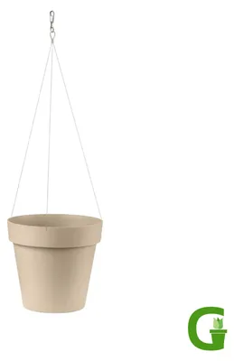Produktbild von Central Garden Hängeampel Blumenampel mit VA-Aufhängung, 20 cm, Sand