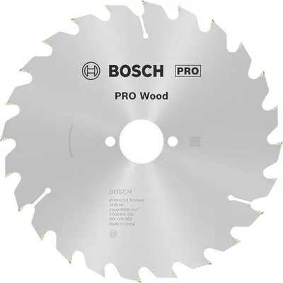 Produktbild von PRO Wood Kreissägeblatt, 190 x 2 x 30 mm, Z24