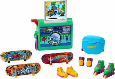 Zdjęcie produktu dla Hot Wheels HXP57, Zestaw deskorolek na palec, 5 lat(a), Plastik, Metal, Wielobarwny
