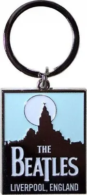 Produktbild von The Beatles Liverpool Skyline Schlüsselanhänger