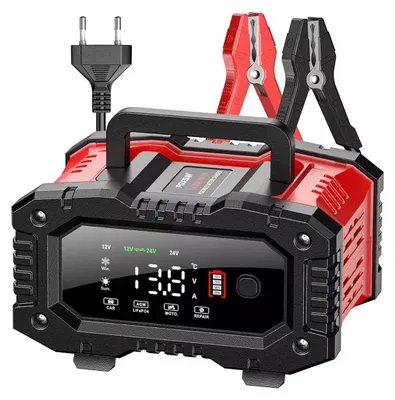 Immagine prodotto di Raddrizzatore FOXSUR 12V/24V 20A con display LCD