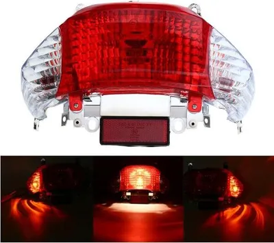 Produktbild von 12V Motorrad Drehen Signal Licht Hintere Heckleuchte für GY6 Scooter 50cc