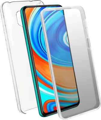 Immagine prodotto di Avizar, cover per Xiaomi Redmi Note 9S/9 Pro/9 Pro Max, fronte + retro, trasparente