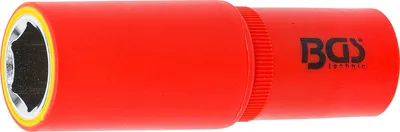 Image de BGS Douille VDE entraînement hexagonal carré intérieur 12,5 mm (1/2") SW 18 mm - 72068