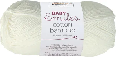 Produktbild von Schachenmayr Baby Smiles Baumwolle Bamboo, 50g Natur Handstrickgarne
