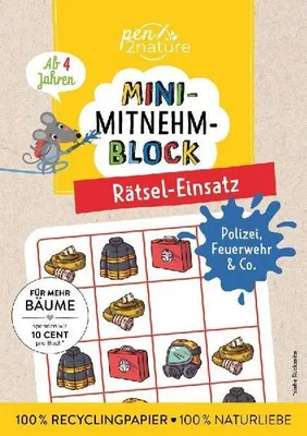 Immagine prodotto di Mini-Mitnehm-Block Rätsel-Einsatz