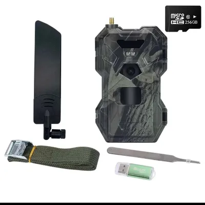 Produktbild von Wildkamera – Trailkamera – Jagdkamera – Tierbeobachtungskamera – Außenkamera – 4G-Konnektivität